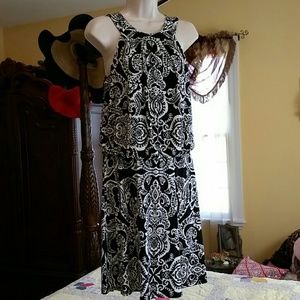 White House Black Market Print Dress