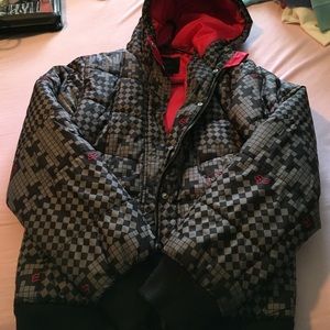 Fox puff jacket