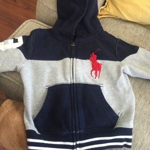 Toddler Polo Sweatshirt