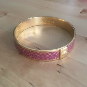 Authentic Coach Enamel Bangle