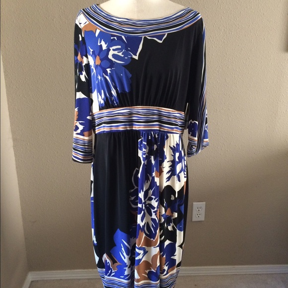 NWT Plus Size Jones New York Print Dress