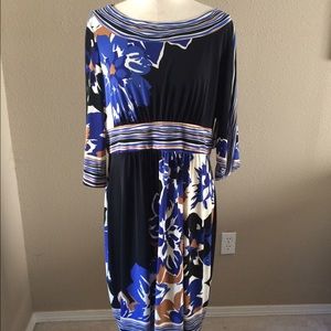 NWT Plus Size Jones New York Print Dress
