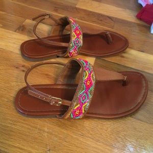 Beaded Sandals