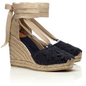Tory Burch Espadrille Wedges