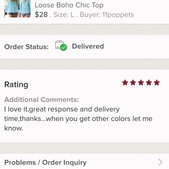 ❣️LAST-S❣️ Baby Blue Crochet Loose Boho Chic Top - Picture 3 of 4