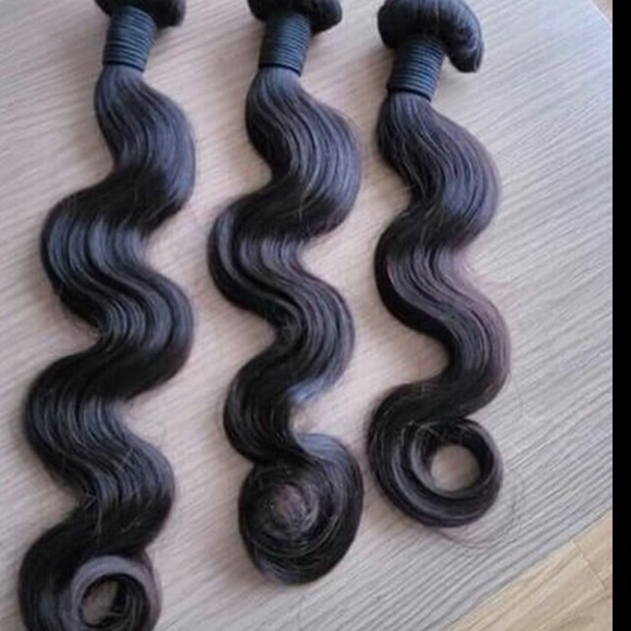 3 BUNDLES OF MALAYSIAN BODY WAVE 100% VIRGIN HAIR - Picture 2 of 3