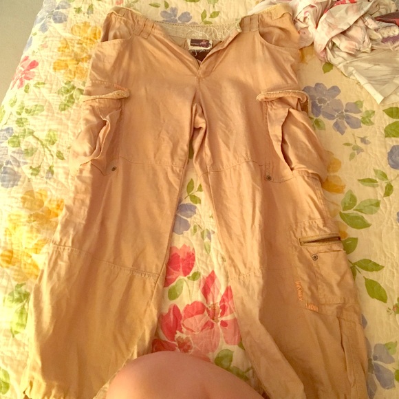 Tan Capri type pants