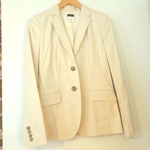 Cream J Crew blazer