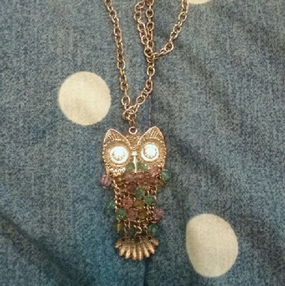 Owl necklace