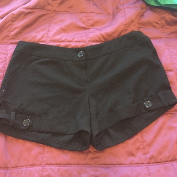 *Dressy black shorts  -size 10