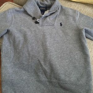 Polo pullover sweatshirt