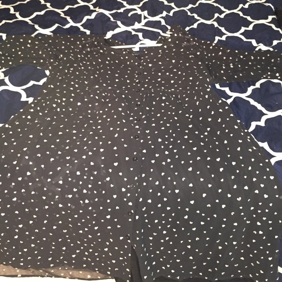 Torrid chiffon shirt dress