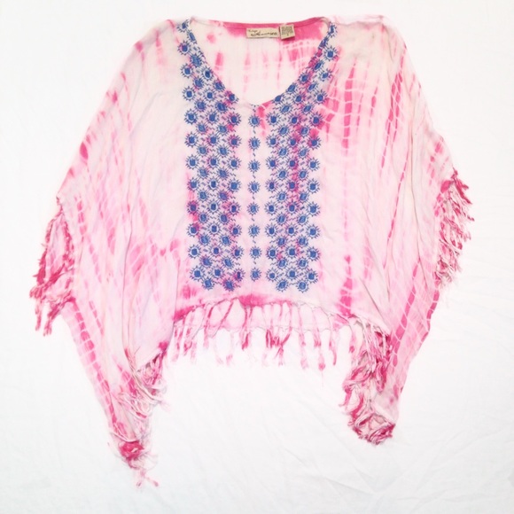 Fringe poncho