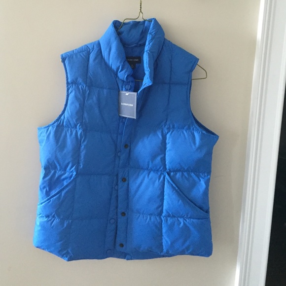 Blue Lands' End vest