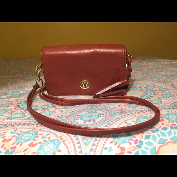 Coach Legacy Leather Penny Crossbody