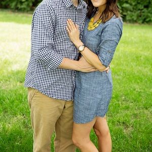 Chambray Tunic Dress