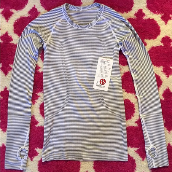 Lululemon stripped long sleeve
