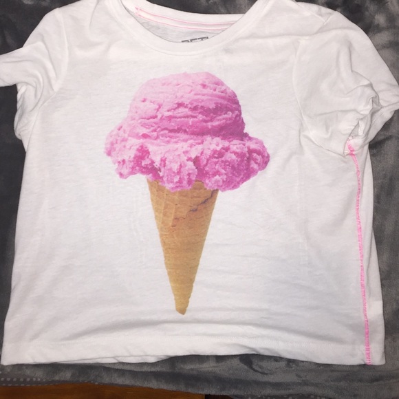 Bethany Mota pink icecream, white crop top. - Picture 1 of 4