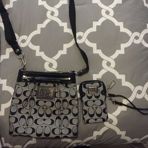 Coach CrossBody with Matching Wallet