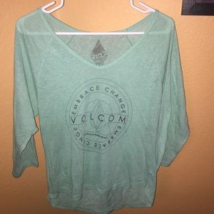 Volcom baseball tee