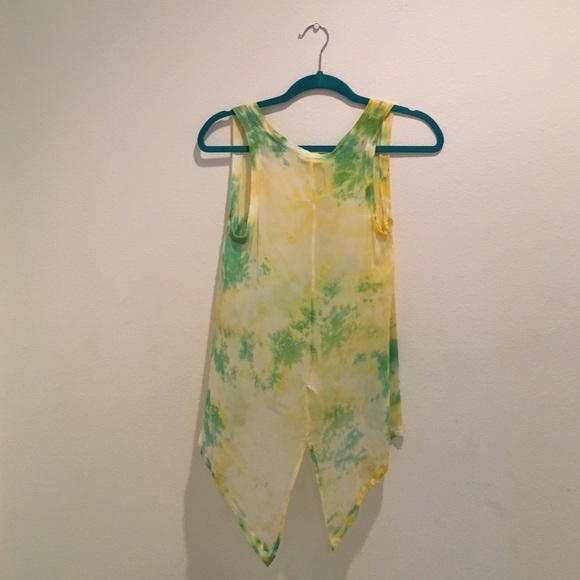 Sheer losse tank top - Picture 3 of 4