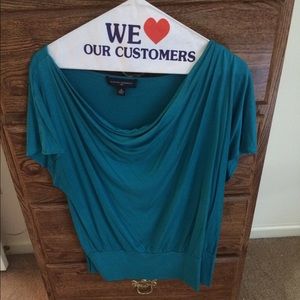 Banana Republic Scoop Neck Silk Top Size M