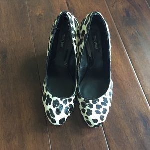 White House Black Market cheetah heels