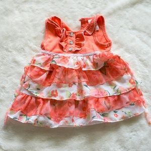 Summer dress. Runs small fits 6 month baby