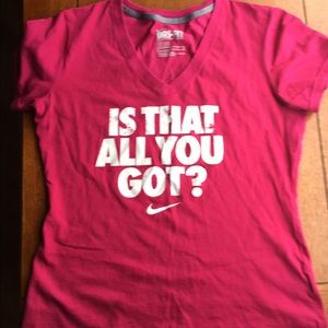 Nike dri fit t shirt.