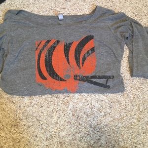 Bengals long sleeve tee