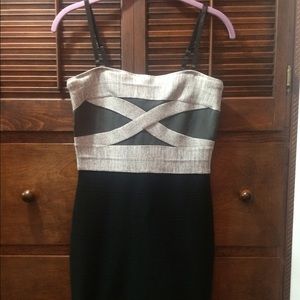Guess elastic body hugging dress