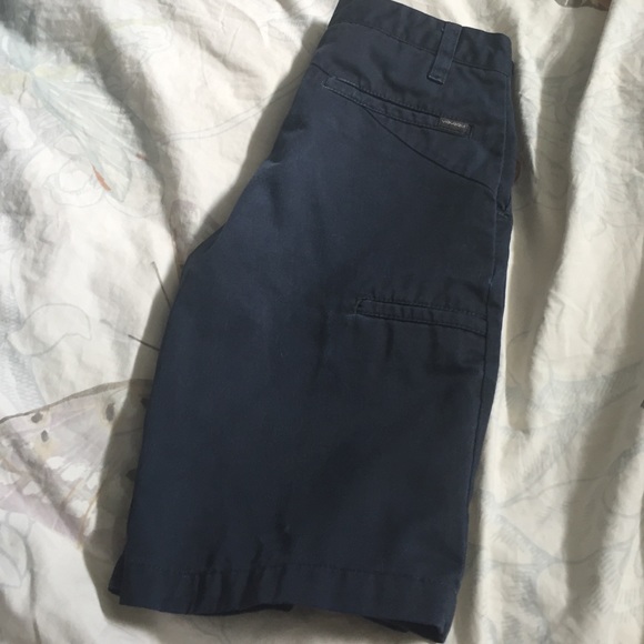 Boy's Volcom Chino Shorts Navy Blue
