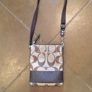 Coach cross body purse