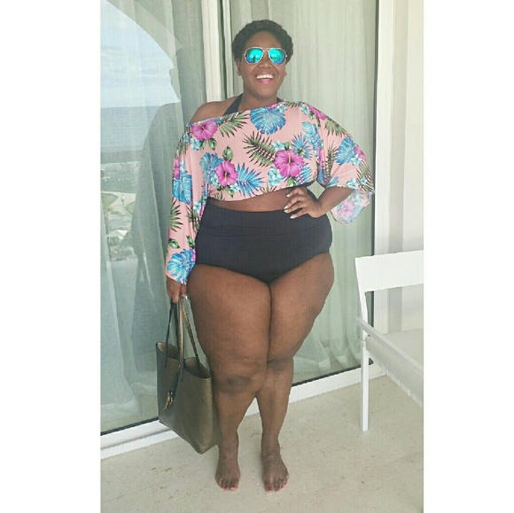 Floral crop top