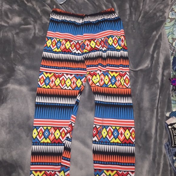 Multi colored, Aztec leggings - Picture 1 of 4