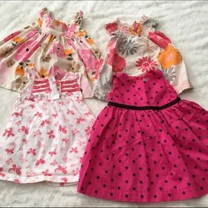 Bundle of girls dresses sz 6 months