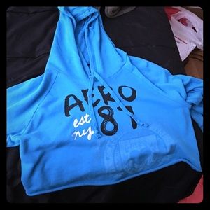 Aeropostale cropped hoodie