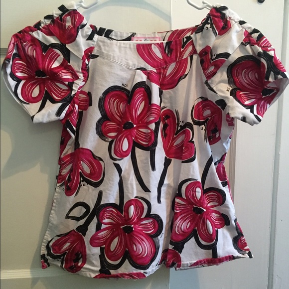 Koi Scrub/Uniform Top