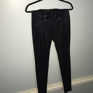 BEBE BLACK LEGGINGS