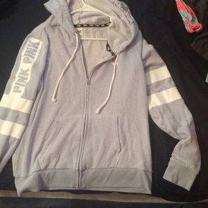Pale Blue Victoria's Secret Jacket