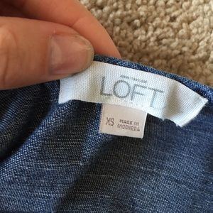 LOFT Pants - LOFT denim jumpsuit LOFT Pants - LOFT denim jumpsuit
