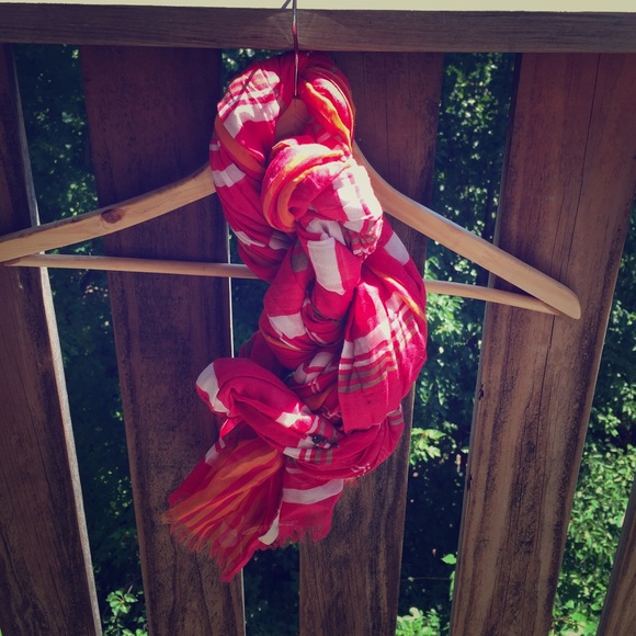 Pink Banana Republic scarf
