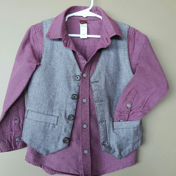 TEA COLLECTION Boys button down