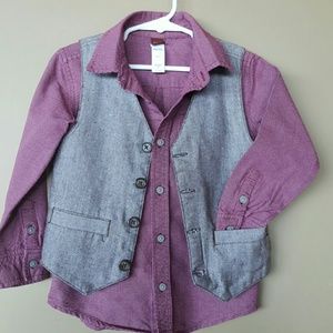 TEA COLLECTION Boys button down