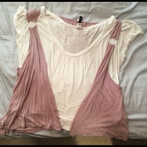 Shirt with over vest