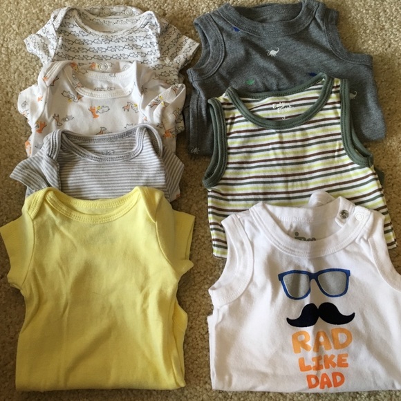 🚂 Newborn Boy onesie BUNDLE! 🚂