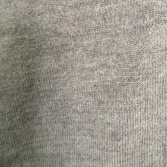 New York and Company grey Vneck sweater - Picture 3 of 3