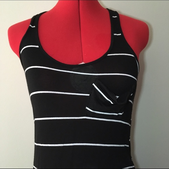 Final❗️Vintage Havana Striped Drop-Waist Tunic - Picture 3 of 4