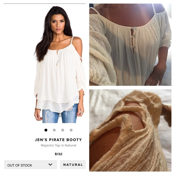 Jen's Pirate Booty Majestic top, NWOT