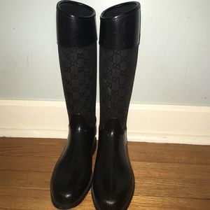 GUCCI RAIN BOOTS